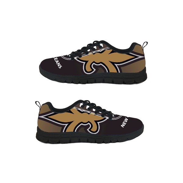 Men's New Orleans Saints AQ Running NFL Shoes 005